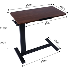 Bureau mobile pour ordinateur portable, réglable en hauteur électriquement, à une seule jambe, avec réglage pneumatique, très populaire - Product Image 3