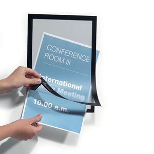 Marcos DE FOTOS magnéticos personalizados Marco de documentos magnético Titular de certificado magnético para pantalla de fondo de evento Tamaño personalizado - Product Image 5