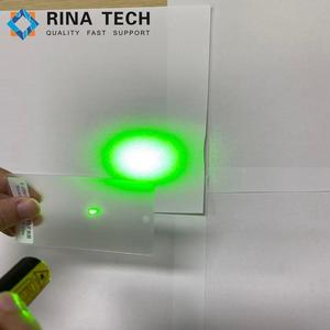 Film de diffusion de lumière elliptique en PET, matériau optique 60 ° -90 °   0,175 mm 1220x610 mm 610 mm x 1830 mm pour éclairage encastré Rina Tech - Product Image 1