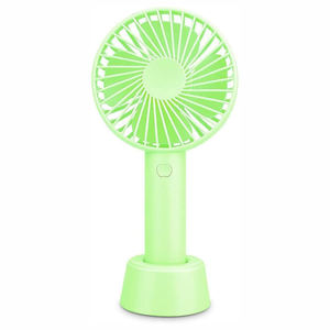 New Usb Handheld Fan Mini Portable Charging Small Fan Digital Display Office Student Small Electric Fan Gift - Product Image 1
