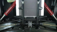 Go Kart Eléctrico Personalizado KX400E, Go Kart de 2 Plazas con Transmisión por Eje y Certificado CE