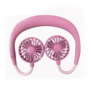 Bureau De <span class=keywords><strong>Voyage</strong></span> Extérieur Portable USB Rechargeable Table <span class=keywords><strong>tour</strong></span> de <span class=keywords><strong>Cou</strong></span> Sport Mini Ventilateur Portatif - Product Image 2
