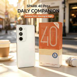 โทรศัพท์มือถือ Tecno Spark 40 Pro+ 5G+สมาร์ทโฟน รองรับสองซิม แรม 16GB รอม 1TB พร้อมเคสโทรศัพท์ - Product Image 4