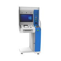 Kiosque de sol multifonctionnel pour administrations, terminal de paiement à écran tactile avec distributeur de cartes et imprimante
