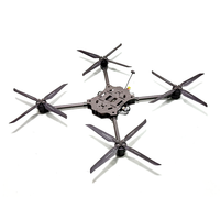 Drone FPV professionnel personnalisable de 18 pouces avec moteur brushless haute performance, système d'alimentation et double support de batterie