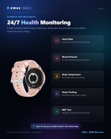 Nouvelle montre connectée AMOLED de 1,43 pouce, IP67, fréquence cardiaque, pression artérielle, suivi du sommeil, plus de 100 modes sportifs, alerte d'appel pour le fitness et les voyages