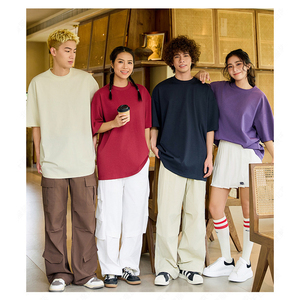 T-Shirt Ecologica Personalizzata in Cotone per <span class=keywords><strong>Donna</strong></span>, Stile Streetwear Best-Seller, 280g Pesante, Stampa Digitale - Product Image 6