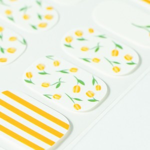 Envolturas Ecológicas 3D para Uñas, 16 Tiras Autoadhesivas, Pegatinas de Plástico Duraderas para Decoración de Manicura DIY - Product Image 2