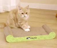 Tempat Tidur Kucing Bulat dari Karton, Desain Beragam, Dapat Disesuaikan, Terlaris, Papan Garukan Kucing