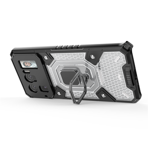 Béquille magnétique hybride étui de téléphone pour <span class=keywords><strong>Xiaomi</strong></span> Mi 11 Ultra support de voiture étui rigide Transparent - Product Image 6