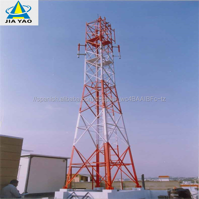 De calidad superior de comunicación de línea de alimentación torre de antena