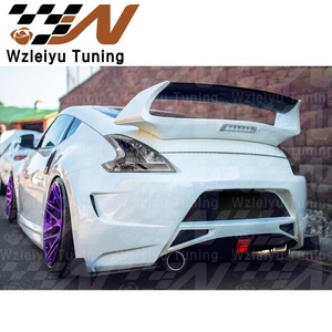 Kit de Carrocería Trasero de Fibra de Carbono FRP Estilo <span class=keywords><strong>AM</strong></span> para Nissan 370Z Z34 2009-2016, Piezas de Modificación Exterior para Carreras - Product Image 2