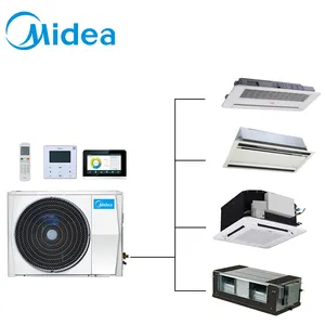 Midea thương hiệu 220-240/1/ 50(60) 8KW bơm nhiệt vrv VRF AC điều hòa không khí giá đơn vị ngoài trời mini điều hòa không khí cho văn phòng