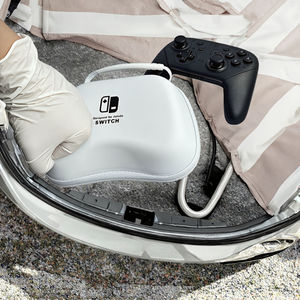 Sac d'accessoires de jeu universel imperméable en EVA brillant - Couleur personnalisable, stocke Nintendo Switch/OLED Joy-Con pour les voyages - Product Image 3