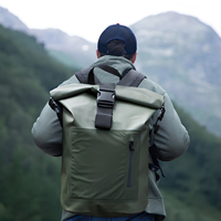 Sac à dos étanche design personnalisé pour la navigation de plaisance, le kayak et le rafting à vélo Sac de plage en PVC pour la natation