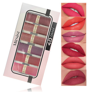 Nouvel ensemble de 6 gloss à lèvres portables, végétaliens, waterproof, mats, anti-transfert, longue tenue, en coffret cadeau - Product Image 2