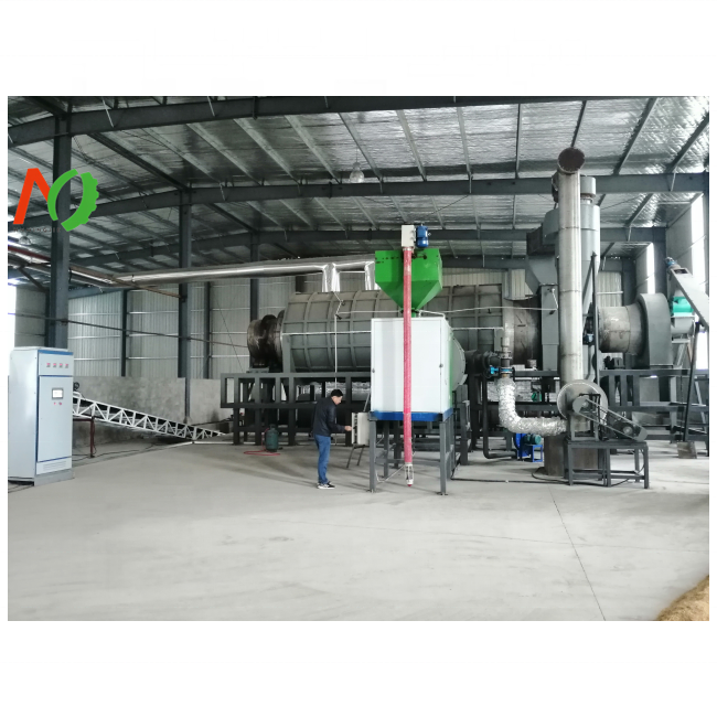 Biochar Pyrolysis Plant Biochar Grinder Charcoal Extruder Machine ...