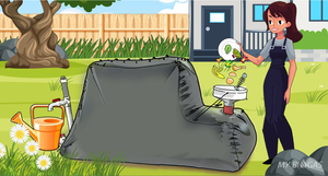 Tartaruga <span class=keywords><strong>Biogas</strong></span> 2.0 m3 Mini impianto domestico <span class=keywords><strong>Biogas</strong></span> digestore sistema efficiente bidigestore per la conversione dei rifiuti alimentari - Product Image 4