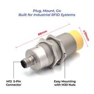 Lector RFID Industrial FineJoin 13,56MHz D1606R ISO15693 ISO18000-3 con RS485 para MES - Product Image 5