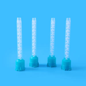 Cemento Dentale 1:1 Miscelabile, Materiale per Impronte Intraorali in Silicone Blu <span class=keywords><strong>PVS</strong></span>, Accessori e Punte T-Er - Product Image 1