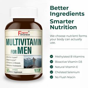 Multivitamínico de Marca Privada, 60 Cápsulas, Apoya la Salud Inmunológica para Hombres, Suplemento Dietético Multivitamínico - Product Image 5