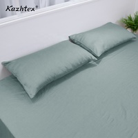 Drap de lit antibactérien longue durée - Linge en fibre d'argent, fibre d'artémisinine, literie résistante au lavage