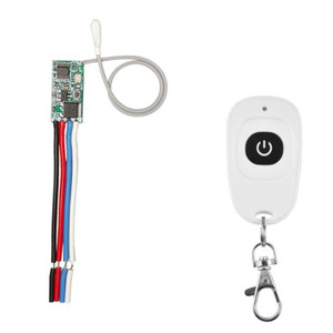Điều Khiển Từ Xa RF Không Dây 433Mhz Công Tắc Rơ Le Mini DC 3.6V 5V 9V 12V 24V 1CH Bộ Điều Khiển Đèn LED Bộ Thu Vi Mô Máy Phát Tự Làm - Product Image 6