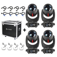 Projecteur à tête mobile Sharpy Beam 200W, LED 180W, 14 gobos, 9 couleurs, 18 prismes, DMX pour KTV, bar, fête, discothèque, club