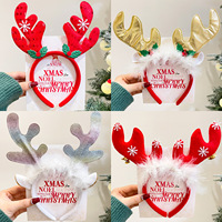 Accesorios para el Cabello de Plástico de Dibujos Animados Baratos de Fábrica, Personalizados, a la Moda, para Adultos y Niños, Decoración para Fiestas de Navidad