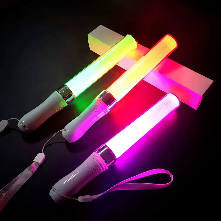 Stik Cahaya Bertenaga Baterai 15 Warna Stik Cahaya LED Stik Cahaya Dekorasi Pesta Pernikahan Neon Berkemah Vokal Konser