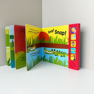 新型可编程婴儿音乐预录谈话书学习声音车辆声音书可记录书籍声音芯片 - Product Image 4