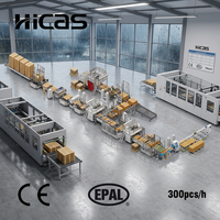 Ligne de fabrication automatique de palettes en bois HICAS SF1000, conception modulaire pour une production industrielle à haut volume