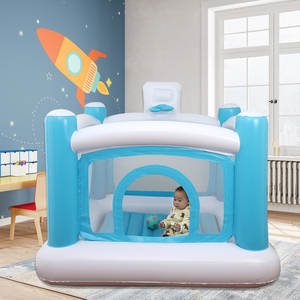 Gorila inflable hermética silenciosa para interiores portátil, casa de rebote deportiva para niños pequeños, Mini trampolín de castillo inflable sellado con aire - Product Image 5