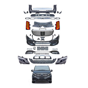 Ventes d'usine - Nouveau kit carrosserie style VS580 W447 pour <span class=keywords><strong>Mercedes</strong></span>-Benz Classe V - Tuning Vito <span class=keywords><strong>Viano</strong></span> AMG - Grille, phares, feux arrière, pare-chocs - Product Image 1
