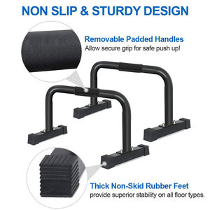 Barras Paralelas Portátiles de Acero Yishu para Flexiones y Ejercicios de Fitness - Product Image 4