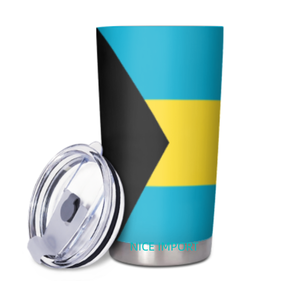 Vaso Térmico con la Bandera de Tonga, 20oz, Acero Inoxidable, Taza de Viaje con Tapa, Aislada, para Café, Ideal para Hombres y Mujeres - Product Image 2