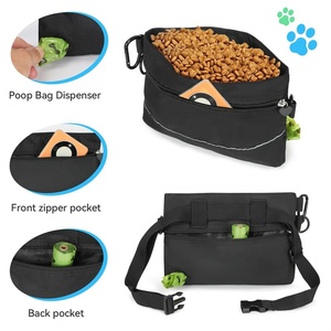 Borsa per Passeggiare con il Cane, Tracolla Regolabile, Marsupio per Addestramento Animali, Chiusura Magnetica, Tasca Integrata - Product Image 3