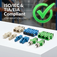 Precio de Fábrica FTTH Componentes Ópticos Pasivos Fáciles de Instalar Cable de Fibra Óptica SM Conector Rápido SC/LC para Adaptador Marca ZAWEDA Modelo