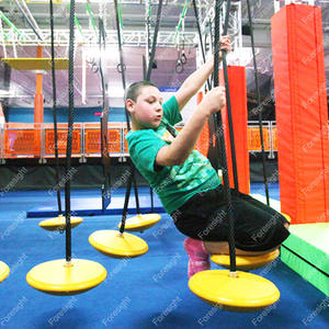 Juego de columpio de aluminio ninja warrior stuff, armazón de entrenamiento para niños - Product Image 5