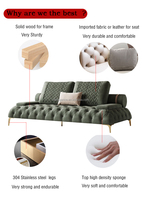 Muebles de dormitorio modernos de mdf, sofá de tela Seccional de estilo inglés, accesorios para sala de estar, mini juegos de sofá