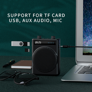 Nhà Máy Giá <span class=keywords><strong>Bluetooth</strong></span> 5.3 <span class=keywords><strong>Mini</strong></span> Xách Tay Bằng Giọng Nói Khuếch Đại Cho Giáo Viên Hướng Dẫn Du Lịch Loa - Product Image 4