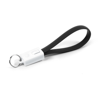 Cadeaux promotionnels Accessoires téléphoniques en gros Câble de données Type C 3A 60W à charge rapide et transfert de données haute vitesse avec sangle de téléphone et porte-clés