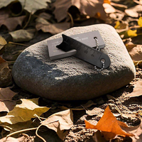 Tige de silex en magnésium pour allume-feu de survie avec grattoir Outil de démarrage d'urgence pour le camping en plein air Randonnée Bushcraft