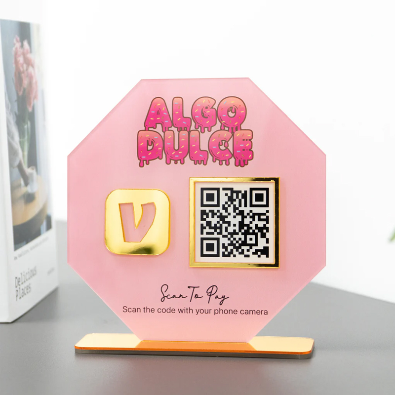 Color personalizado con 1 QR