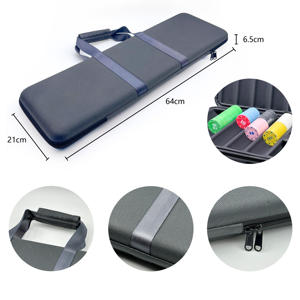 カスタムハードシェル空のEVAフォームポーカーチップケースポータブル成形Evaキャリングケース特殊目的バッグケース - Product Image 2