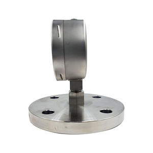 다이어프램-전체 스테인레스 스틸 다이얼 100mm <span class=keywords><strong>6bar</strong></span> 실린더 압력 게이지 하단 장착 씰 압력 게이지 - Product Image 4