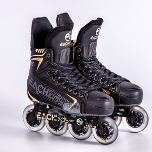 EACHkids <span class=keywords><strong>Patins</strong></span> de hockey de vitesse en ligne en PU de haute qualité <span class=keywords><strong>Patins</strong></span> <span class=keywords><strong>à</strong></span> roulettes sur <span class=keywords><strong>glace</strong></span> en carbone de niveau professionnel pour adultes et garçons Matériau de roue en alliage - Product Image 1