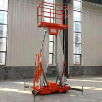 Mât de levage simple ou double en alliage d'aluminium
