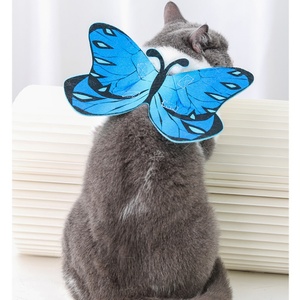 Disfraz de Cosplay de gato ecológico ajustable, Vestido ligero de mariposa para mascotas para invierno, primavera, verano, accesorio para las estaciones - Product Image 2