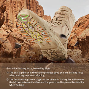 Prix d'usine Oem Odm Bottes de combat respirantes personnalisées Bottes tactiques d'entraînement de <span class=keywords><strong>coyote</strong></span> en plein air - Product Image 5